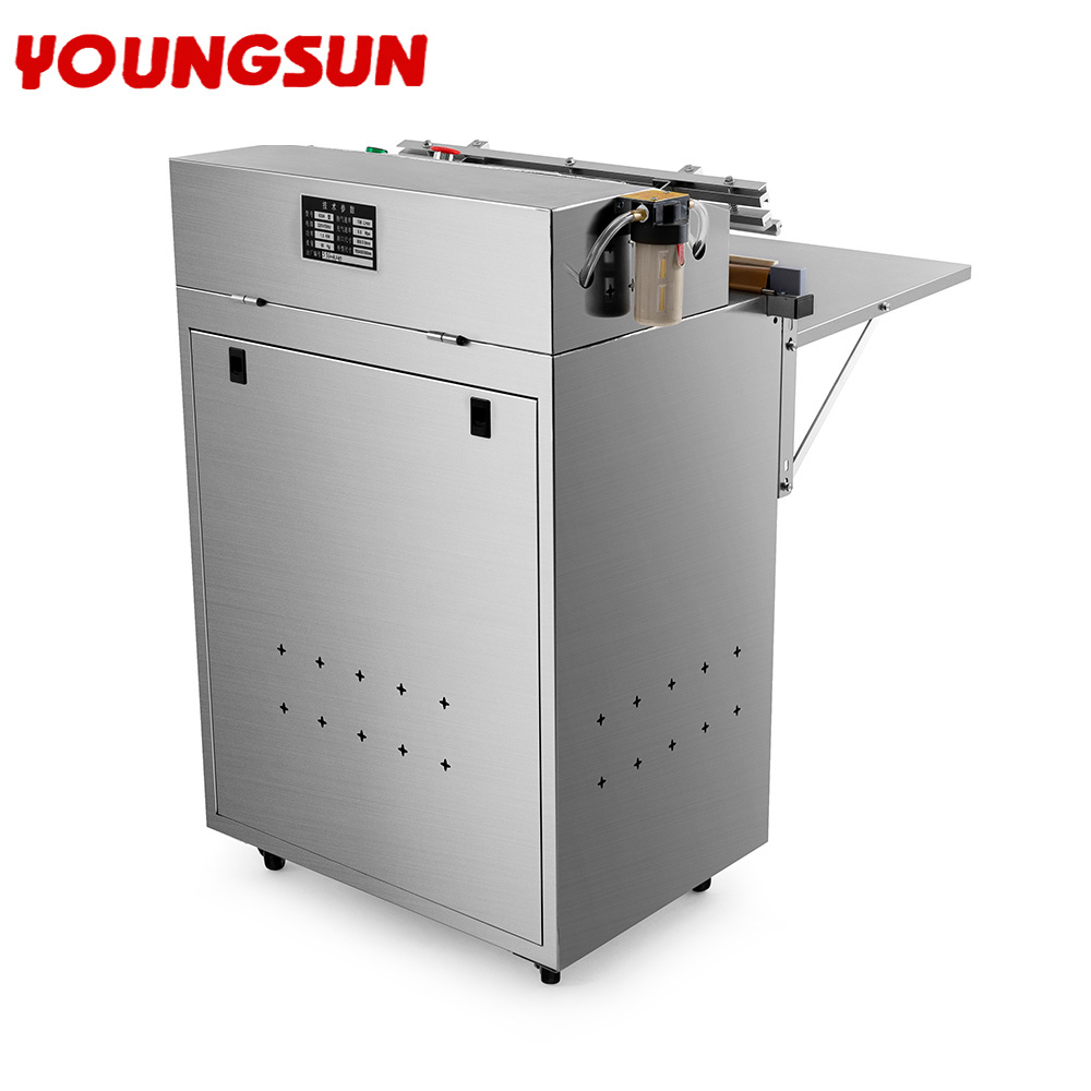 YOUNGSUN 800 External Food bag Air-exhaust Vacuum Packaging Machine Sealing Vacuum and Multi-functions Vacuum Sealer