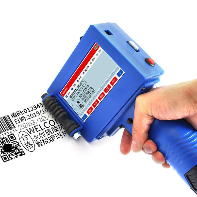 YOUNGSUN Factory Price S790 Industrial Portable Printer Code Expiry Date Handheld Inkjet Printer for Plastic Carton Bottles CE