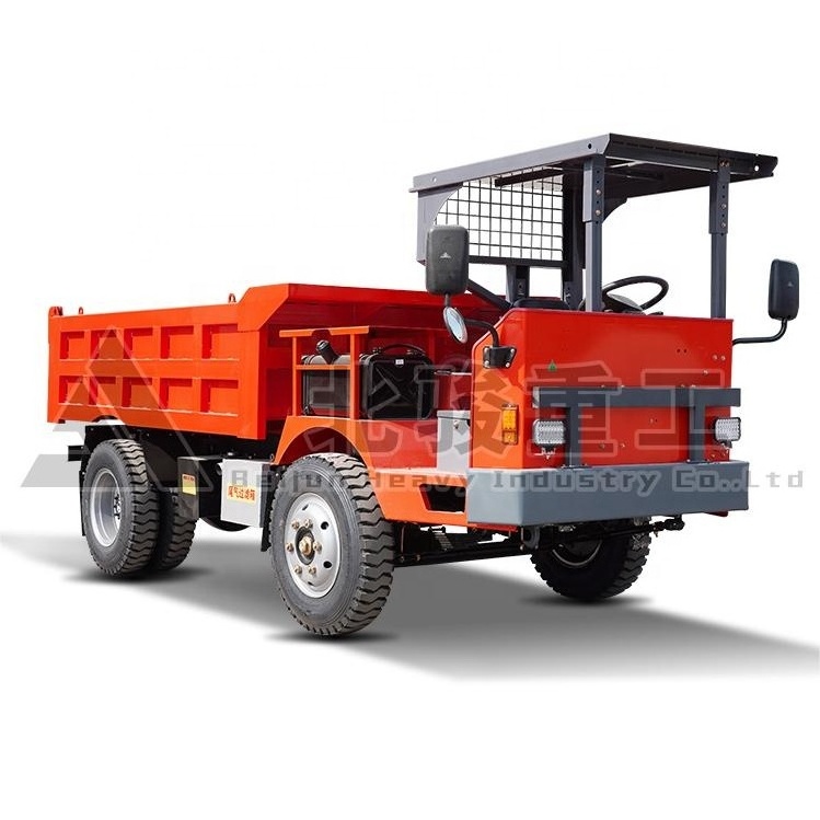 Mining Transport Vehicle 5 ton mining mini dump trucks 4X2 wheel Drive dump trucks