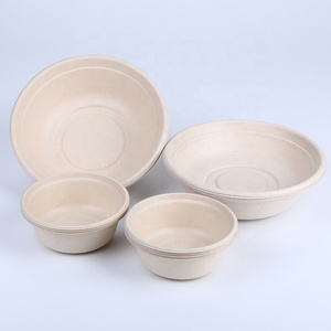 Paper With Lid Paper Plates Bowls Salad Bowl Wholesale Round Paper Bowl