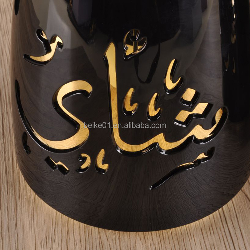 1000ml luxury Arabic Thermo Flask Durable Inner Glass Insulated Tea Coffee thermos