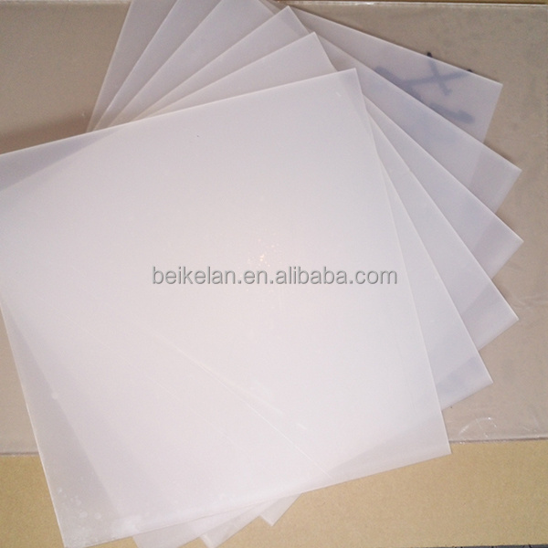 1220x1830x3 mm clear frosted perspex acrylic sheets for door and window cover