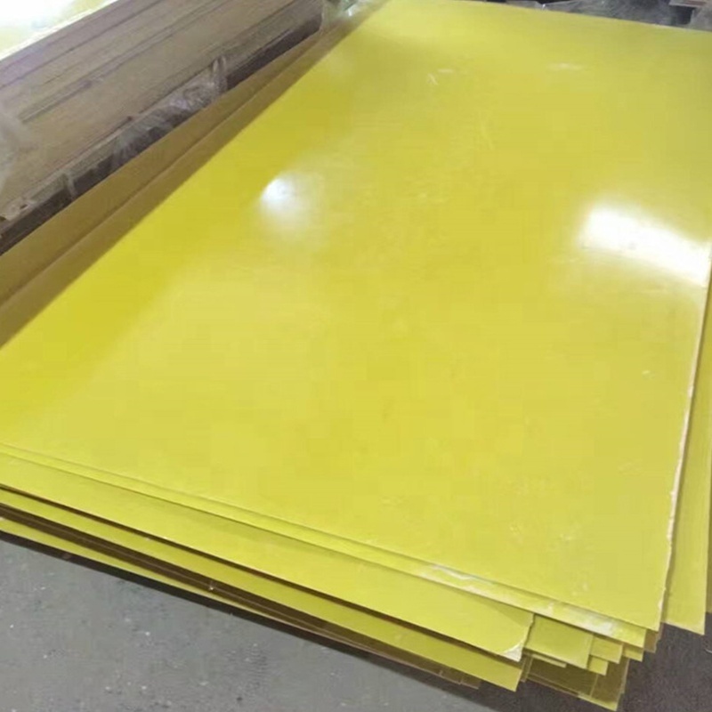 4x8 Foot 0.8mm Yellow Epoxy Resin 3240 Epoxy Resin Fiberglass Sheets