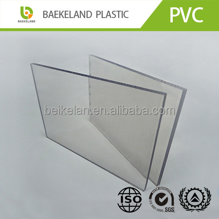 High Quality China Factory Super Clear 4x8 PVC sheet Plastic PVC Rigid Sheet