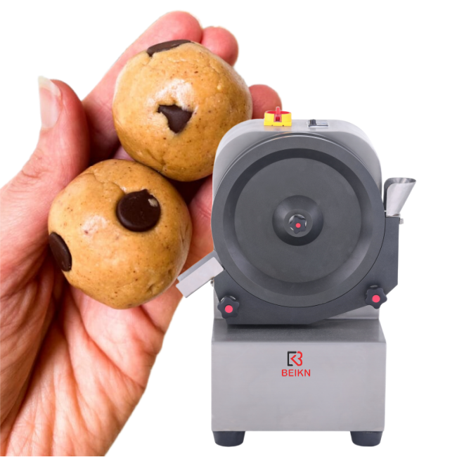 Automatic Cookie Dough Ball Making Machine Date Enrgy Balls Making Machine Protein Ball Rounder Machine Dough Divider