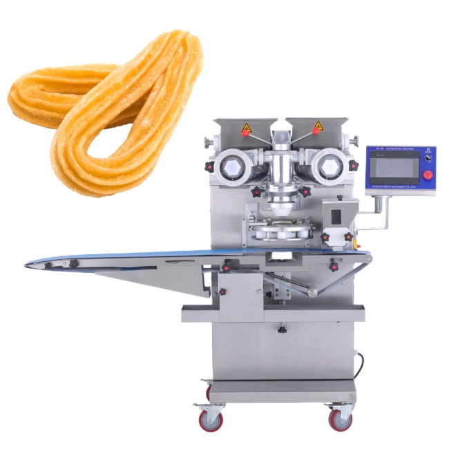 Beikn Automatic Chocolate Filled Churros Encrusting Machine Churros Making Machine Kubba Machine For Small Businesses