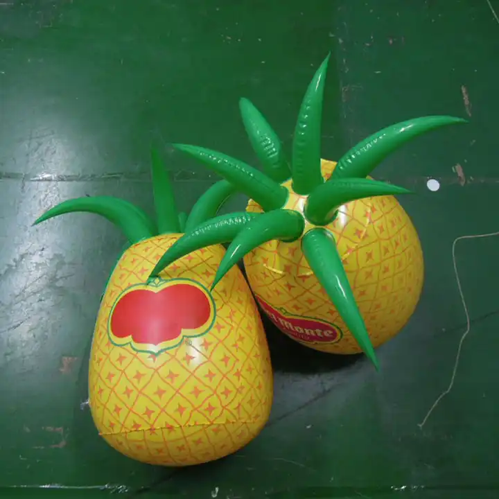 Custom large fruits vegetables model PVC inflatable pineapple for advertising promotion