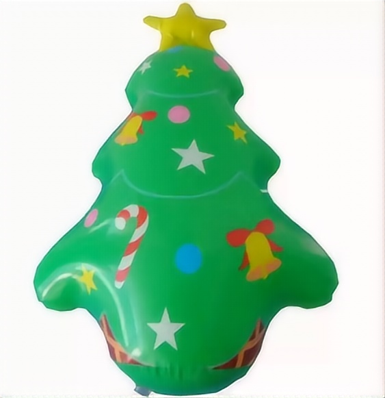 Beile Quality PVC Inflatable Christmas Tree Tumbler Kids' Toy