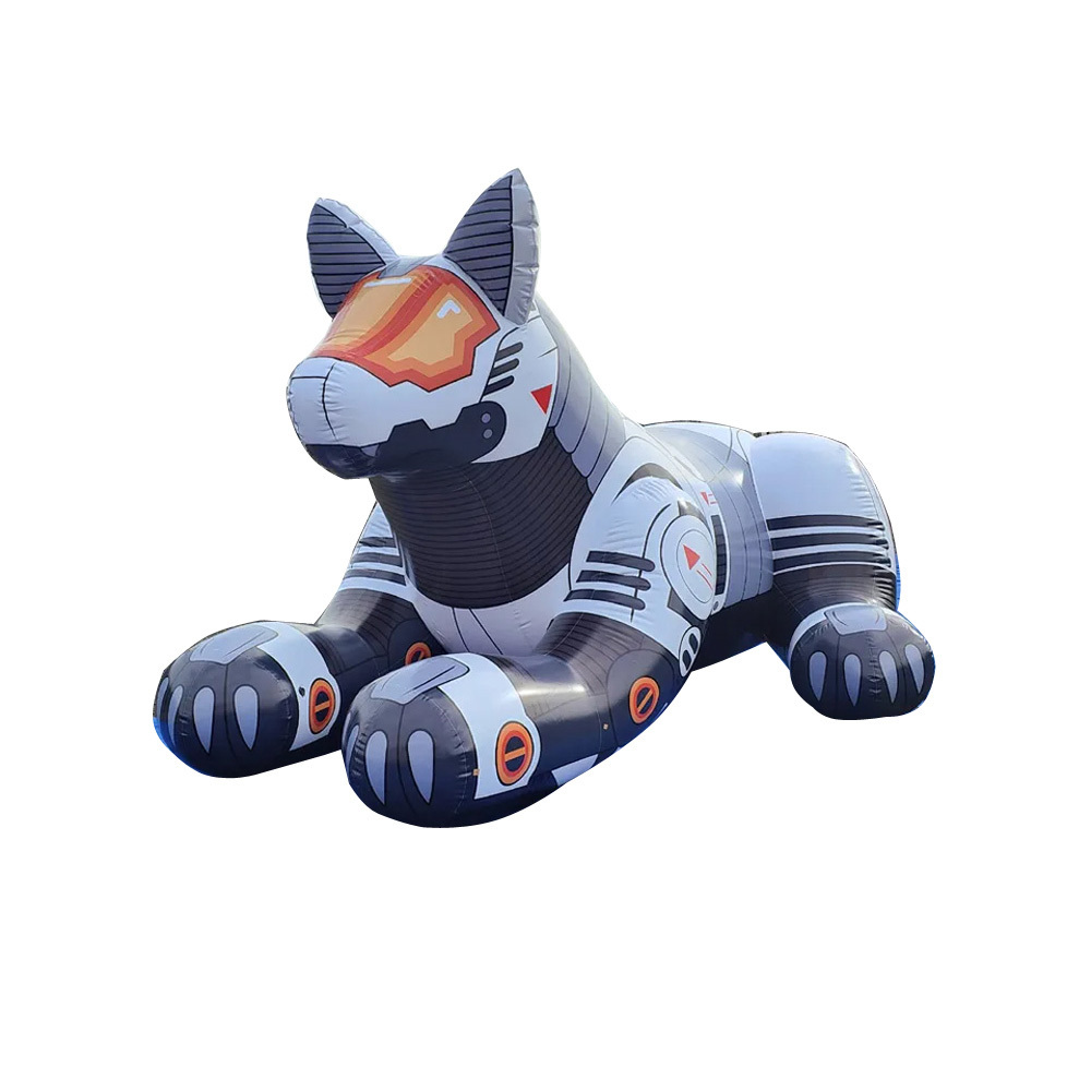 HOT sale quality Beile PVC Inflatable Mecha Wolf for toy