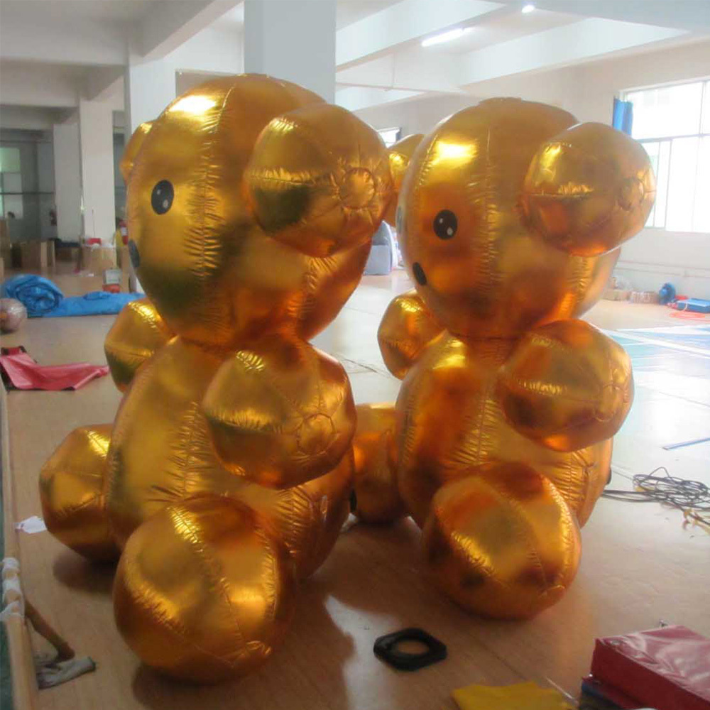 Beile Customized giant PVC inflatable teddy bear Oxford cartoon for indoor outdoor advertising