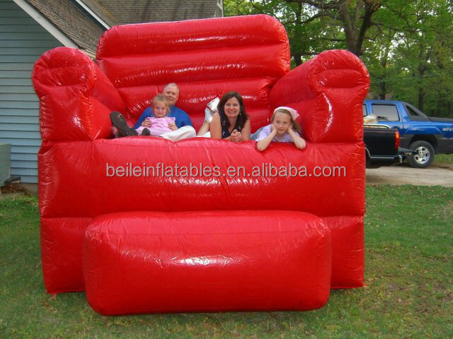 Supply King size inflatable sofa throne chair