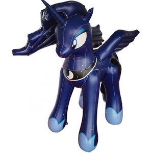 PVC Cute Inflatable moon princess pony  for Play