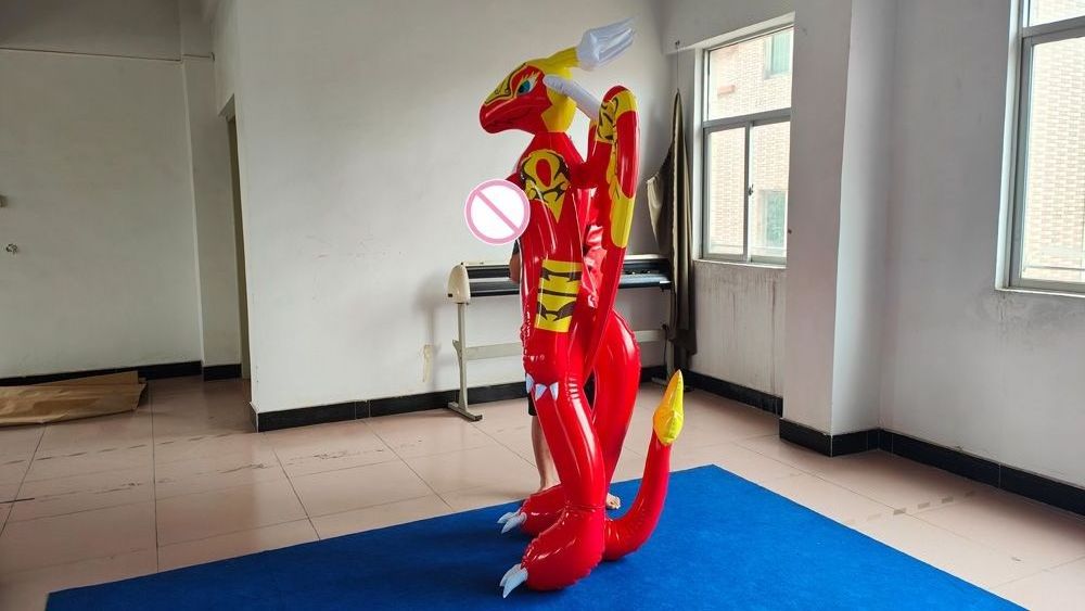 BeiLe Customized New Inflatable dragon squeak toys for sales