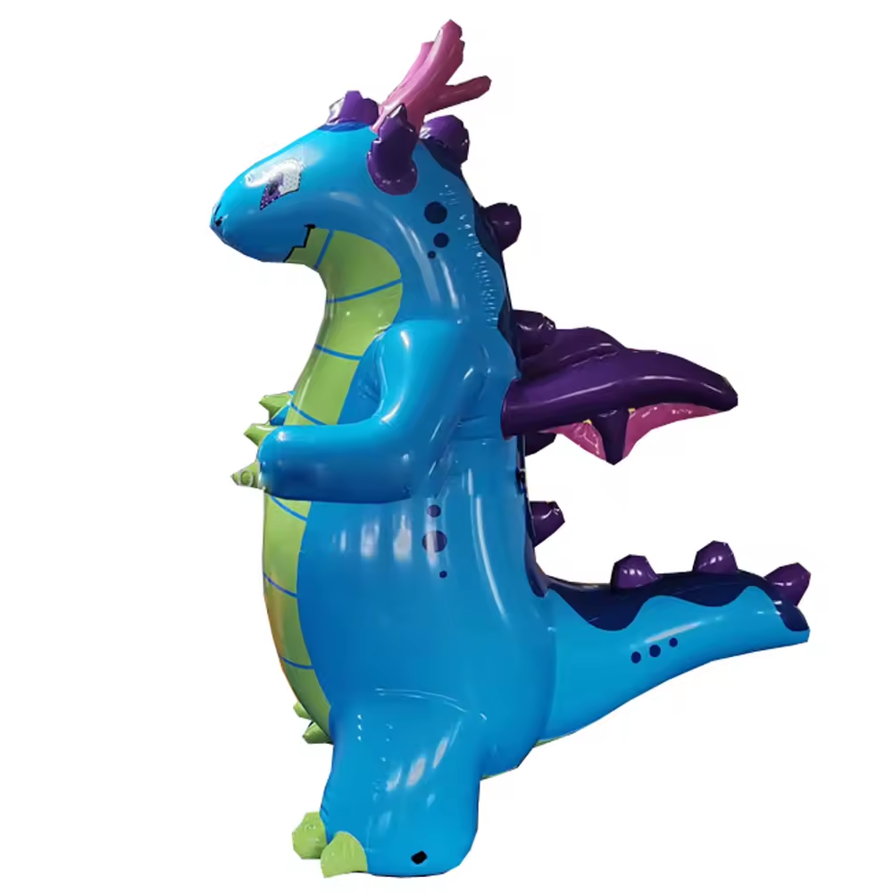 BeiLe Inflatable Dragon Mascot Costume For Adult Kids Cosplay Dragon Suit Cartoon Mascot Fancy  Party