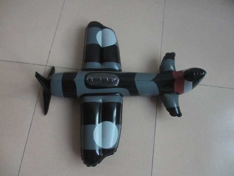 Custom Floating Helium Balloon Inflatable Air Plane Models for Airlines