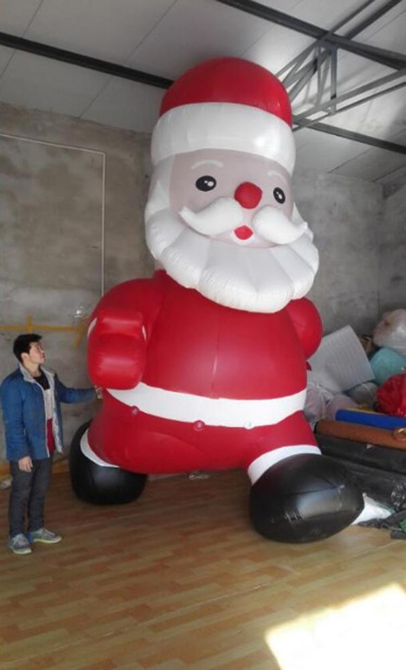 Santa Claus Inflatable Helium Advertising Balloon