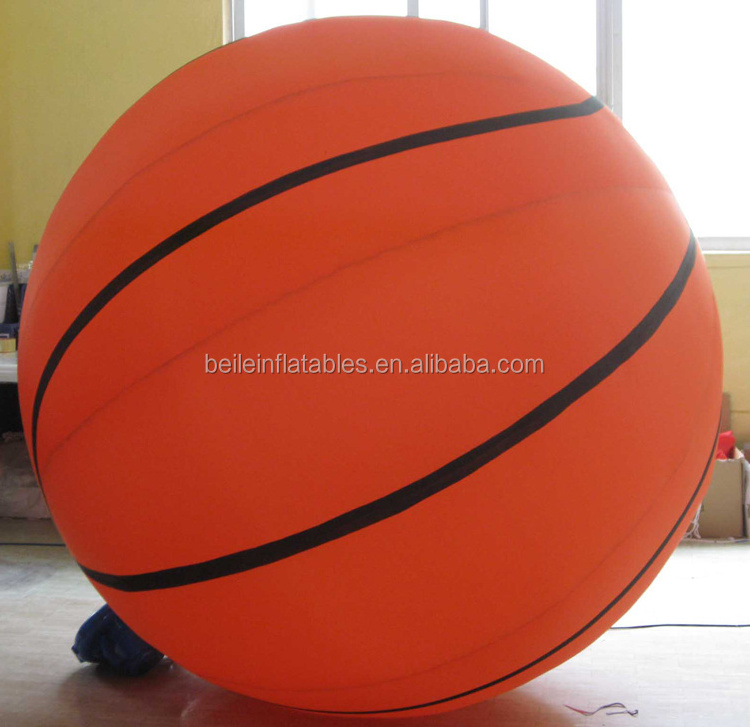 Outdoor giant oxford cloth inflatable basketball model