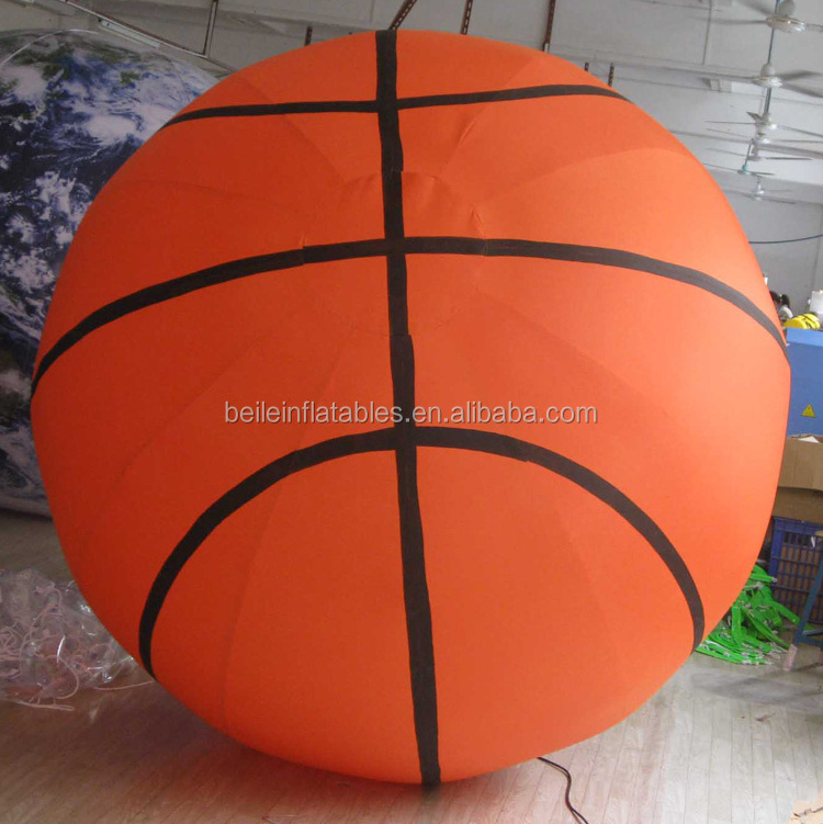 Outdoor giant oxford cloth inflatable basketball model