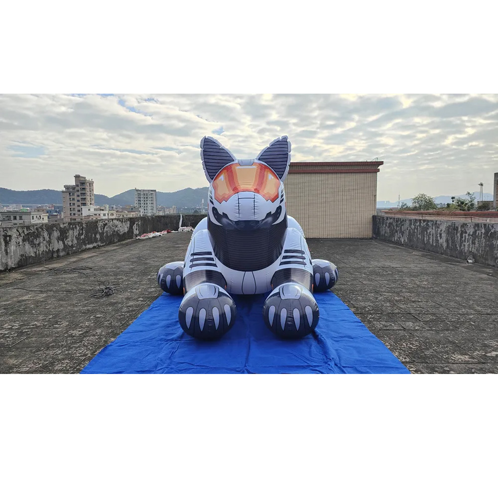 HOT sale quality Beile PVC Inflatable Mecha Wolf for toy