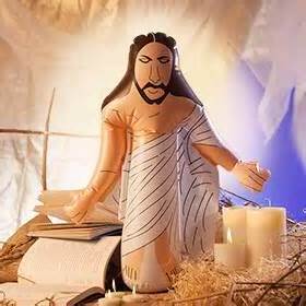 Hot sale inflatable jesus for Easter decoration