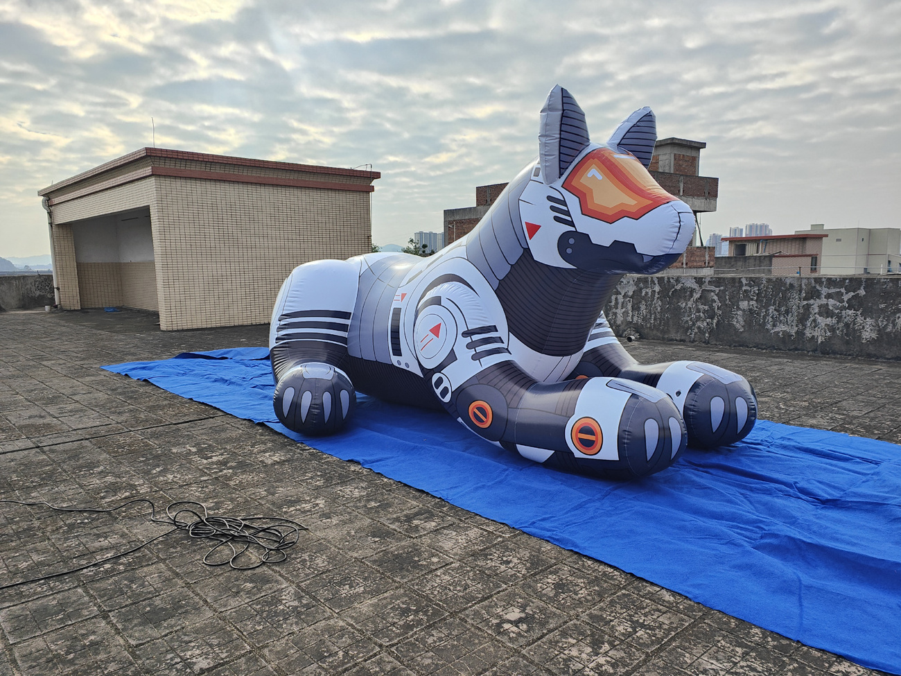 BeiLe Customized quality New Inflatable mecha wolf for sales