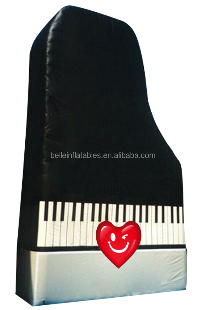 Top sales inflatable piano model for toys