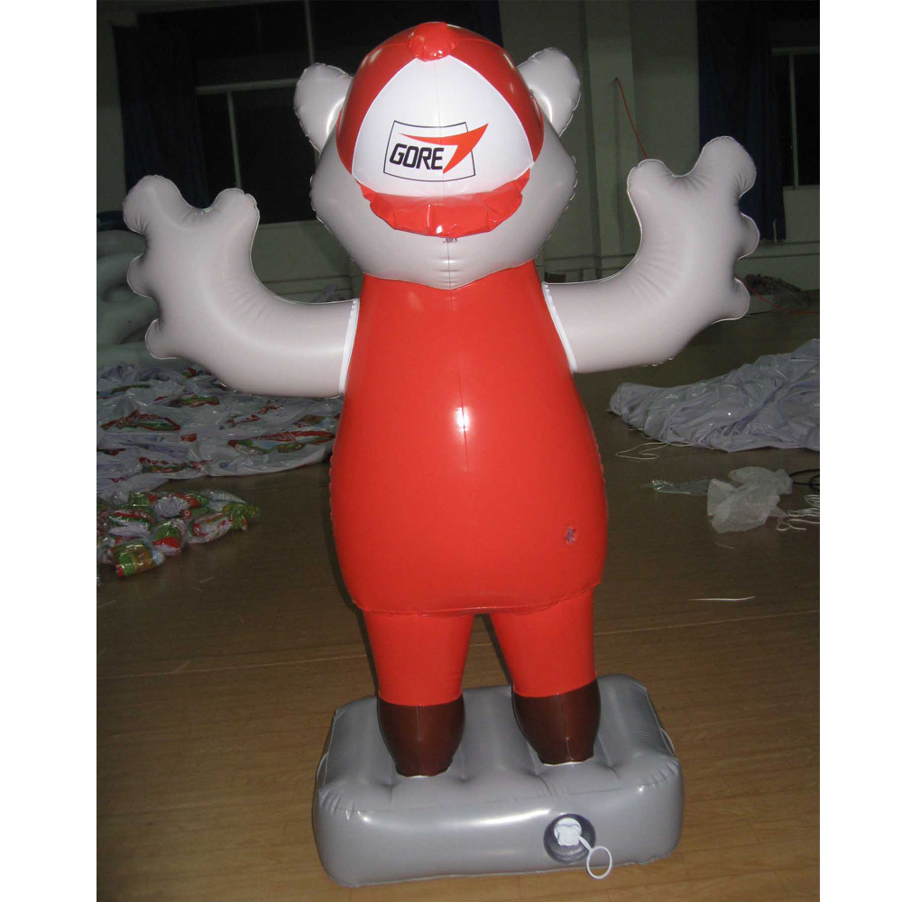 Factory Custom Quality Inflatable Bear Cartoon For Advertising Promotion