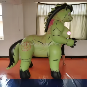 Customized Inflatable centaur big boobs horse toy animal for cartoon