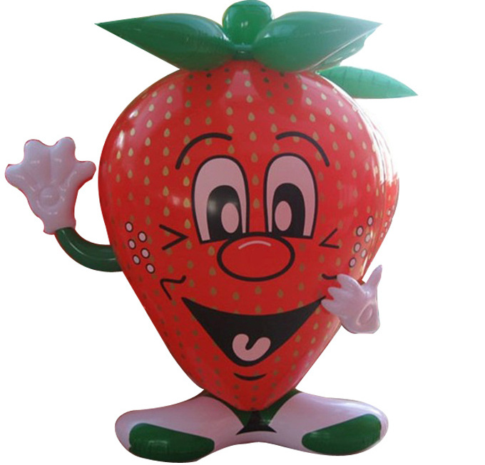 Customized  inflatable strawberries advertising strawberry  man