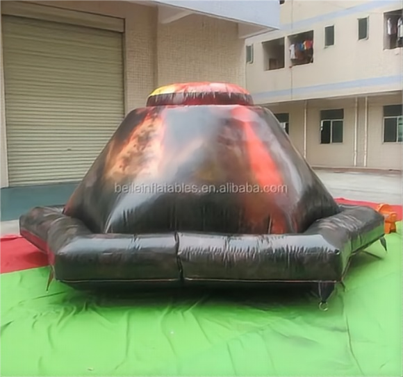 Beile Customized PVC Mesh Cloth Inflatable Volcano Model