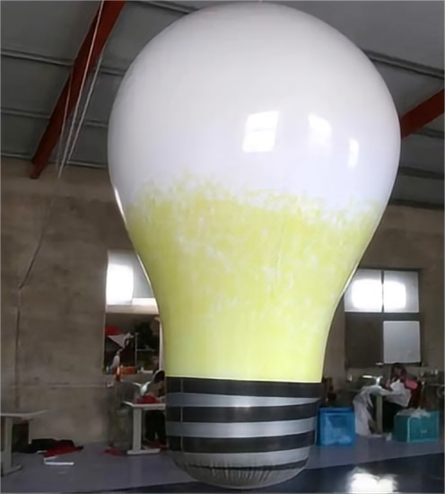 Beile Customized Lighting Giant Inflatable Bulb Balloon