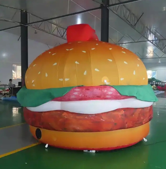 Beile Hot Sale Outdoor Advertising Inflatable Burger