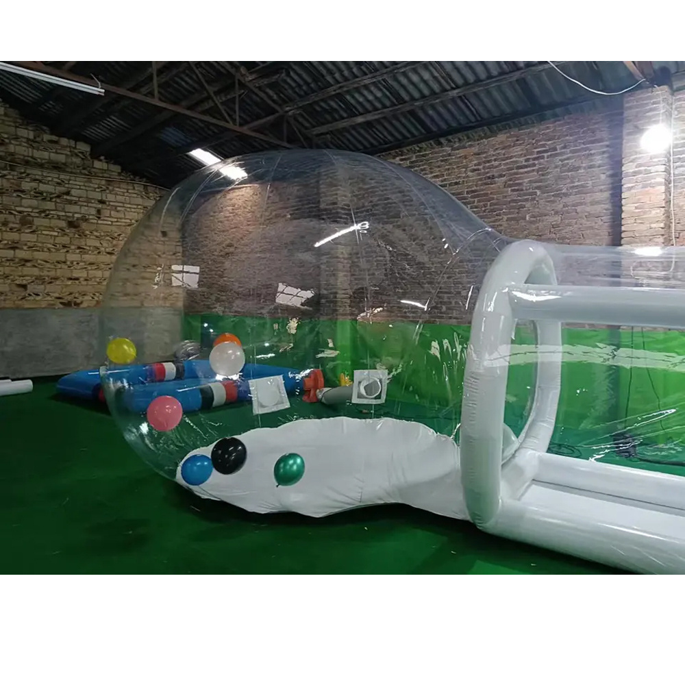 HOT sale quality beile inflatable transparent bubble dome tent