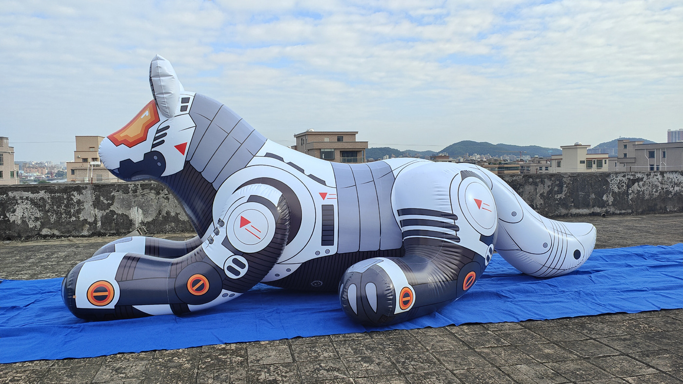 BeiLe Customized quality New Inflatable mecha wolf for sales