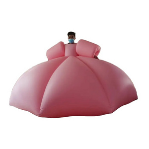 BeiLe Custom Quality Inflatable PVC Pink Princess Dress for Party