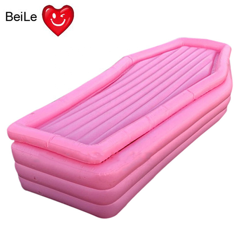 High Quality Inflatable Coffin Swimming Pool Float