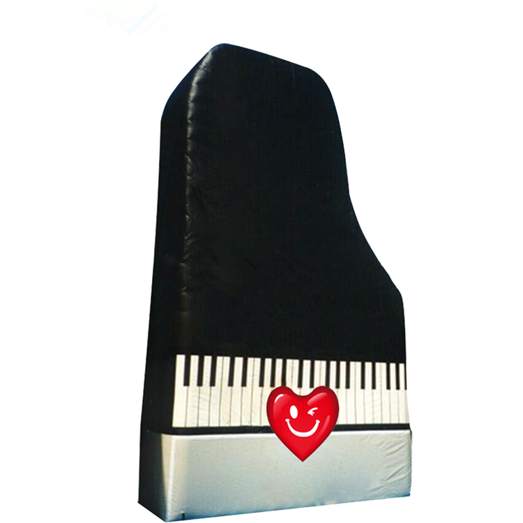 Top sales inflatable piano model for toys