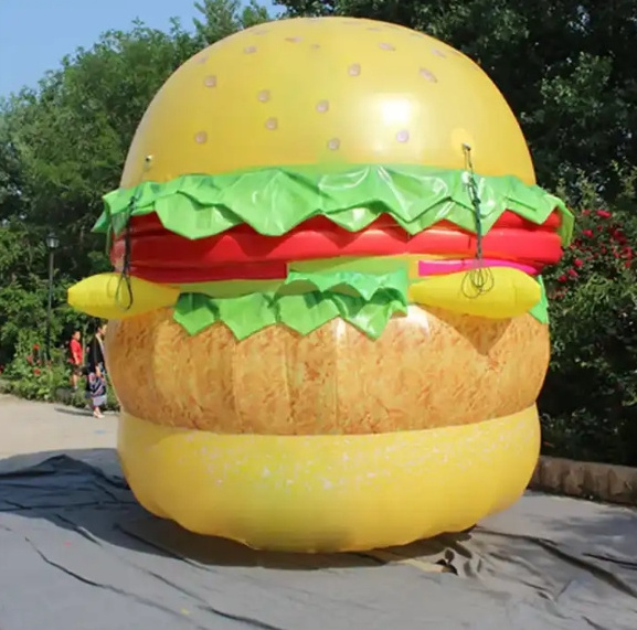 Beile Hot Sale Outdoor Advertising Inflatable Burger