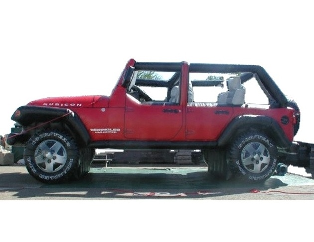 Factory customized PVC inflatable jeep  models for sale