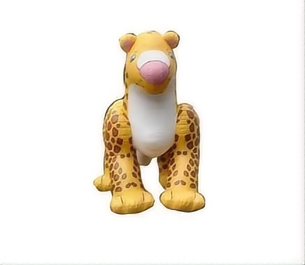 Beile Customized Leopard Cartoon Inflatable Leo for Sale