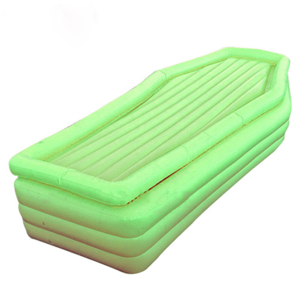 High Quality Inflatable Coffin Swimming Pool Float