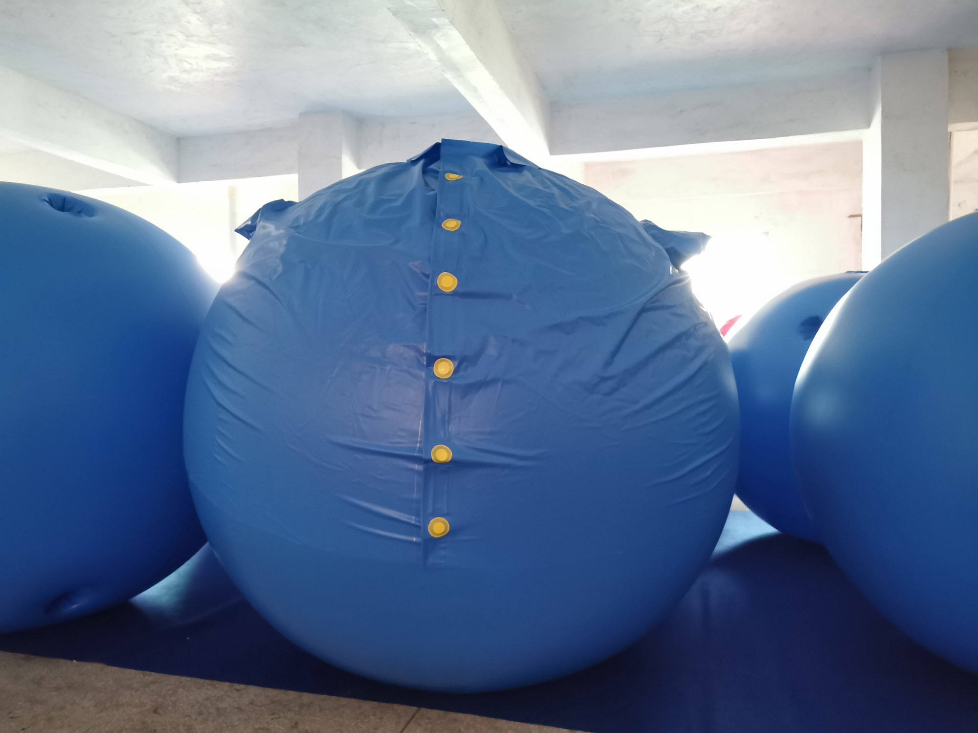 Big PVC round inflatable blueberry ball suit for cosplay