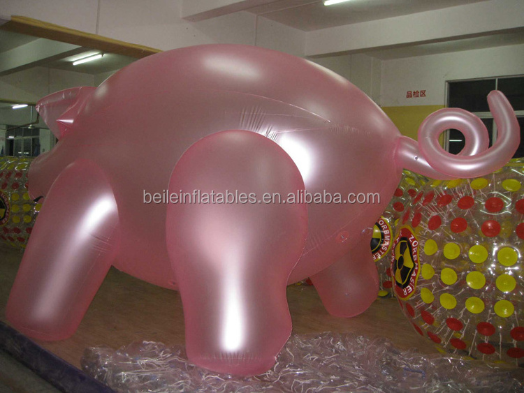 customized Outdoor giant advertising Inflatable pink flying pig