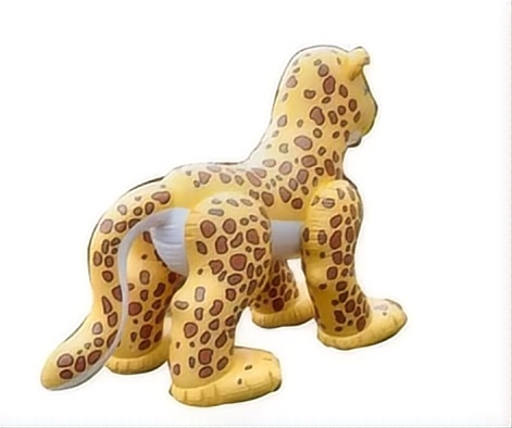 Beile Customized Leopard Cartoon Inflatable Leo for Sale