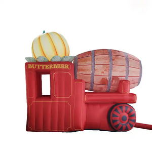 Factory custom holiday inflatable pumpkin cart Tent Inflatable Stand Cup Booth