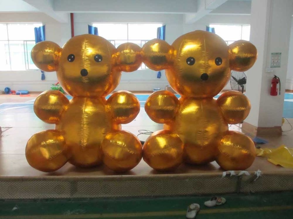 Beile Customized giant PVC inflatable teddy bear Oxford cartoon for indoor outdoor advertising