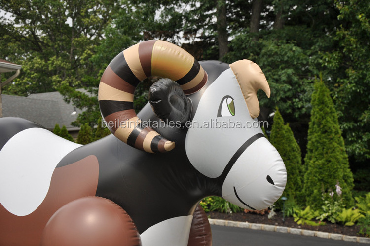 Factory wholesale promotion giant inflatable goat model