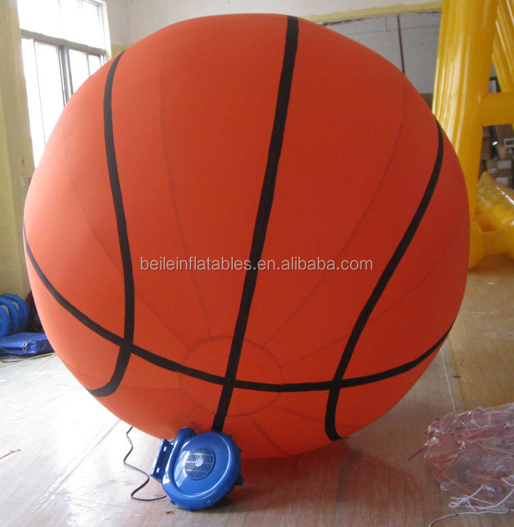 Outdoor giant oxford cloth inflatable basketball model