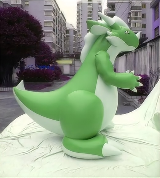 Beile Customized PVC Inflatable Dragon for Advertising