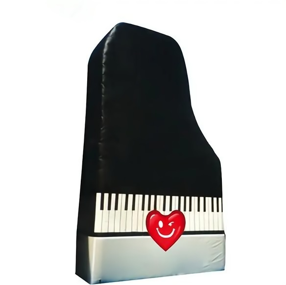 Beile Customized Top Sales Inflatable Piano Model For Toys